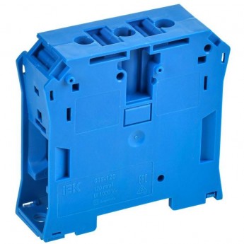 Колодка клеммная IEK YCT10-00-K07-120 CTS 120кв.мм Колодка клеммная IEK YCT10-00-K07-120 CTS 120кв.мм