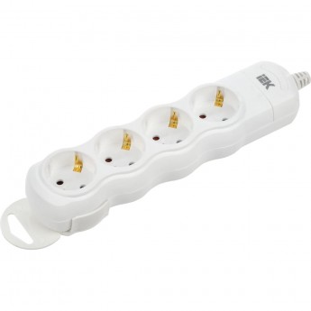 Колодка удлинителя 4-мест. с заземлением РПр04 IEK WYP10-D-KP-16-04-ZS-K01 Колодка удлинителя 4-мест. с заземлением РПр04 IEK WYP10-D-KP-16-04-ZS-K01