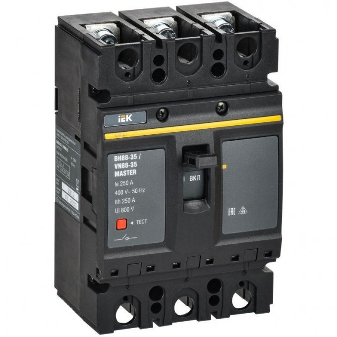 Выключатель-разъединитель IEK 3п 250А ВН88-35 KARAT MASTER KAM-VN30-3-0250
