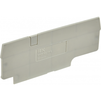 Заглушка IEK для CP-MC 3 вывода 10мм2 серая Заглушка IEK для CP-MC 3 вывода 10мм2 серая