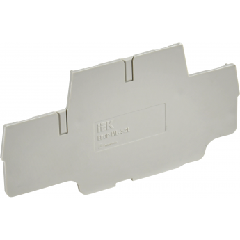 Заглушка IEK для CP-ML 2 ур. 4мм2 серая Заглушка IEK для CP-ML 2 ур. 4мм2 серая