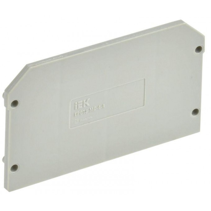 Заглушка IEK для CTS-MC 4 вывода 4кв.мм YCT12-00-4-K03-004-ZGL