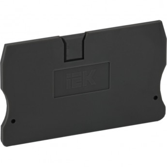 Заглушка IEK для КПИ 2в-1,5/2,5 черная - YZN11D-ZGL-002-K02
